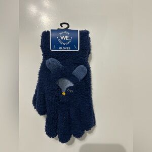 Winter Essentials Blue Gloves